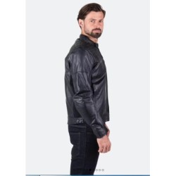 Course Boomer Motorradjacke Schwarz