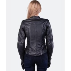 Course Beemer Damen Motorrad Jacke Schwarz