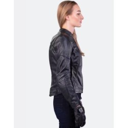 Course Beemer Damen Motorrad Jacke Schwarz