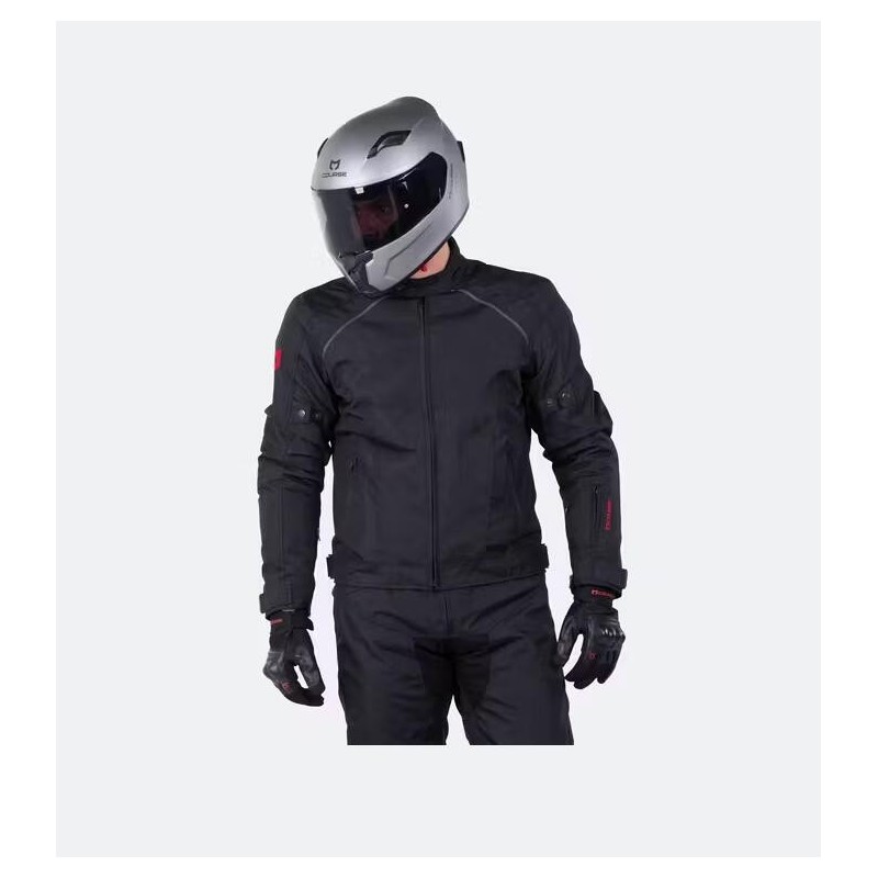 Course Two Seasons 3.0 Motorradjacke Schwarz