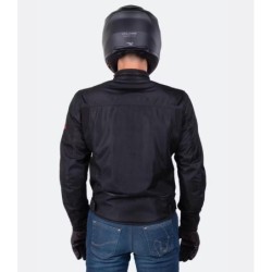 Course Vento Mesh Motorradjacke Schwarz