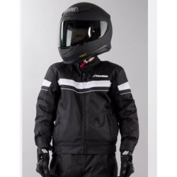 Course Two Seasons Kinder Motorradjacke Schwarz