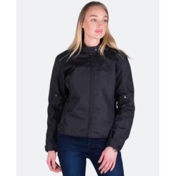 Course 1.5 Damen Motorrad Jacke Schwarz