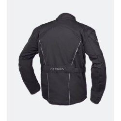 GMS Twister Motorradjacke Schwarz