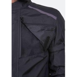 Course Commuter Motorradjacke Schwarz