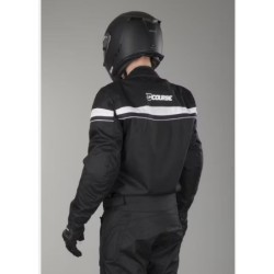 Course Two Seasons Motorradjacke Schwarz