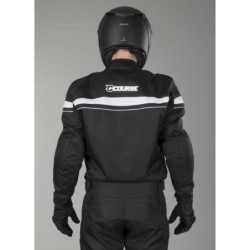 Course Two Seasons Motorradjacke Schwarz