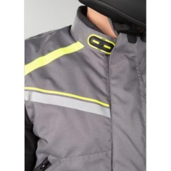 Bering MC Jacke Greenwich Grau Schwarz Fluo Größe 2X