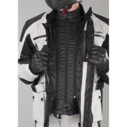 Course Four Seasons 2.0 Motorradjacke Hellgrau-Schwarz