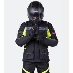 Richa Phantom MC-Jacke Schwarz-Fluo Gelb