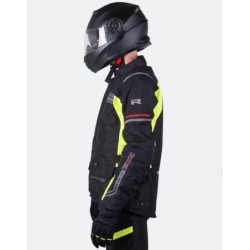 Richa Phantom MC-Jacke Schwarz-Fluo Gelb