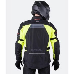 Richa Phantom MC-Jacke Schwarz-Fluo Gelb