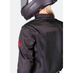 Course Vento Mesh Damen Motorradjacke Schwarz