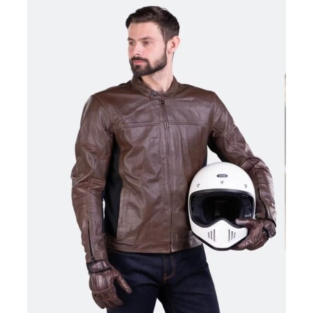 Course Beemer Motorradjacke Braun