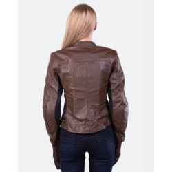 Course Beemer Damen Motorrad Jacke Braun