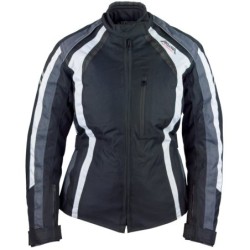 Akuma Venedig Lady Damenjacke Schwarz Grau Weiß