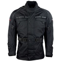 Roleff Racewear Reno lange Textil Motorradjacke schwarz