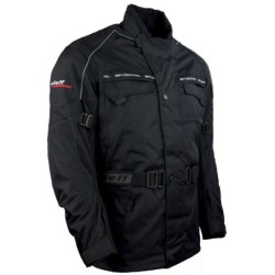 Roleff Racewear Reno lange Textil Motorradjacke schwarz