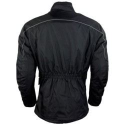 Roleff Racewear Reno lange Textil Motorradjacke schwarz