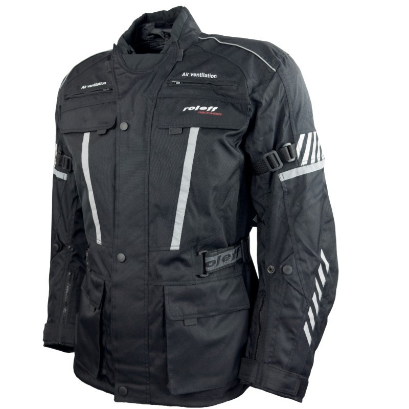 RO16011 Motorradjacke Regenmembrane Thermofutter bis 7XL