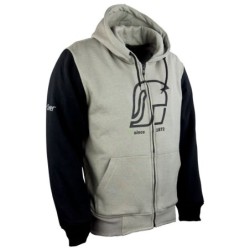 RO3330 Hoodie mit Aramid Protektoren schwarz beige