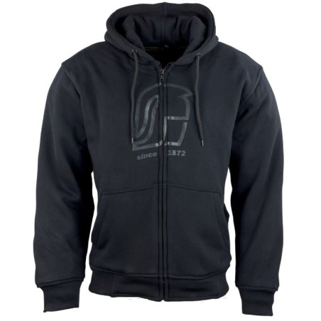 RO3320 Hoodie mit Aramid Protektoren schwarz