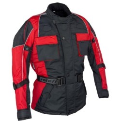 RO432K Motorradjacke für Kinder rot