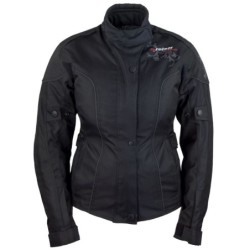 RO960 Motorradjacke für Damen in Schwarz