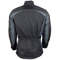 RO701 Motorradjacke in Schwarz Grau