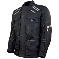 RO774 Motorradjacke in Schwarz