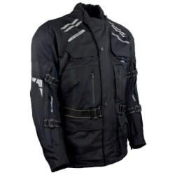 RO774 Motorradjacke in Schwarz