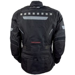 RO773 Motorradjacke mit abnehmbaren Neon-Koller