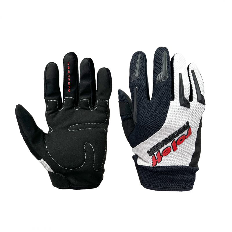 RO55 Motocross Handschuhe in schwarz weiss