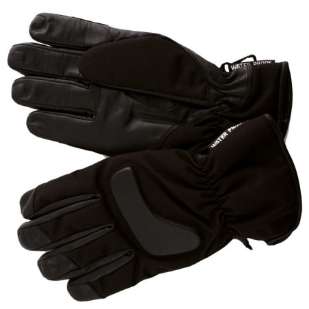 RO600 Schwarze leichte Leder Textil Rollerhandschuhe für Frühling und Herbst