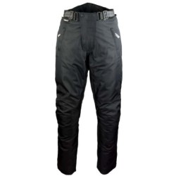 RO451 Schwarze Motorradhose mit Protektoren GRÖSSE XS-6XL