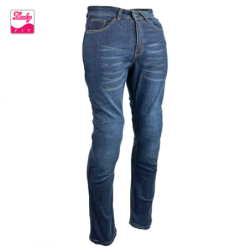 RO185 Blaue Aramid Motorradjeans mit Protektoren für Damen 26-40