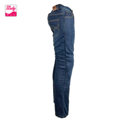 RO185 Blaue Aramid Motorradjeans mit Protektoren für Damen 26-40