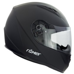 RO20040 Schwarzer Integralhelm GRÖSSE XS-XL