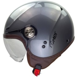 RO5019 Kinder Motorradhelm in Neongelb GRÖSSE S-L