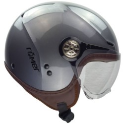 RO5019 Kinder Motorradhelm in Neongelb GRÖSSE S-L